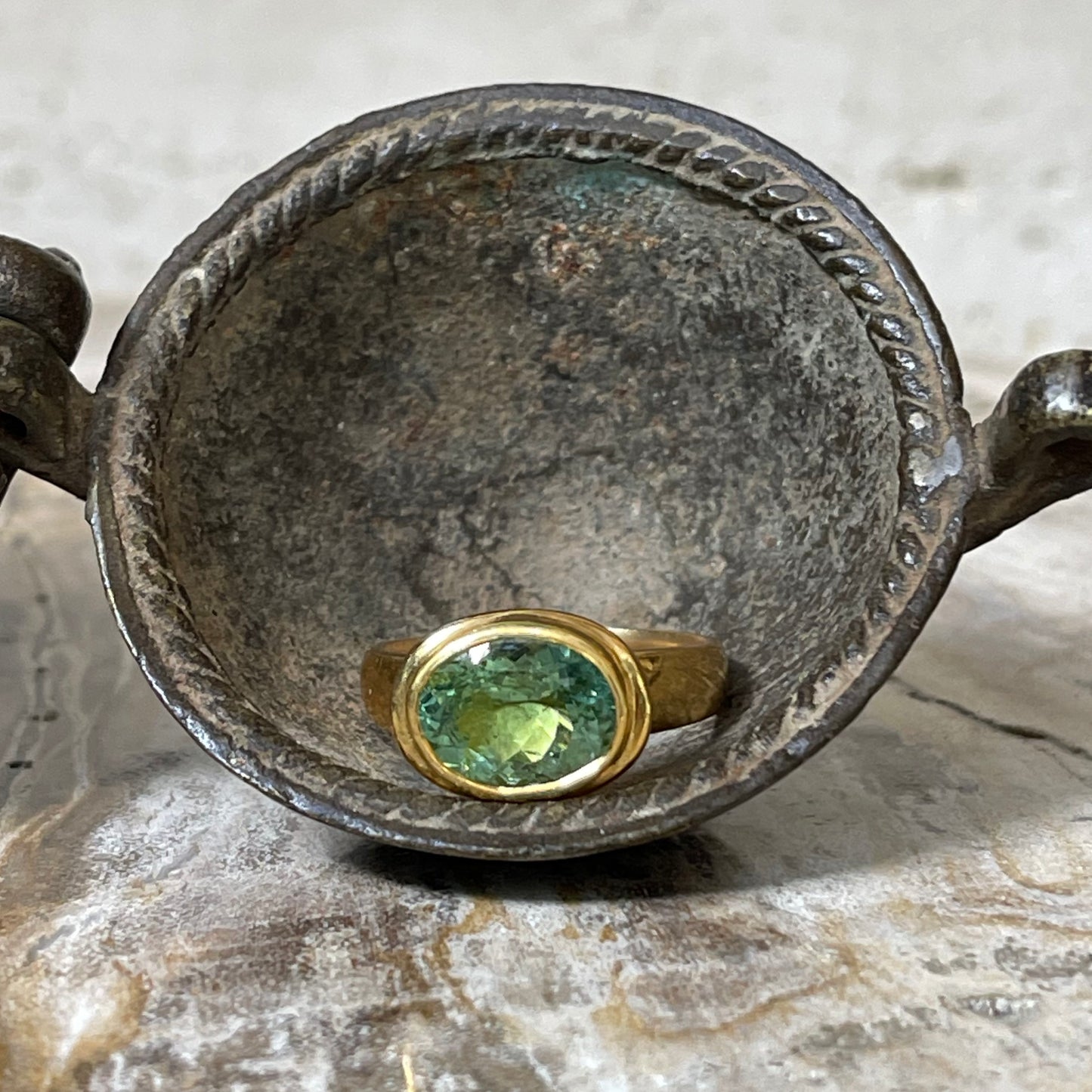 Tourmaline ring