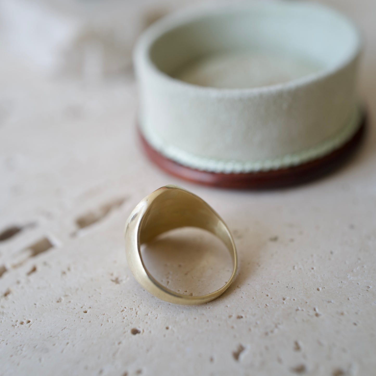 Engraved signet ring