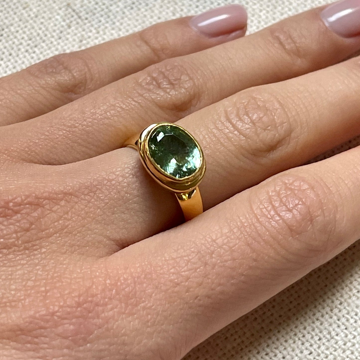 Tourmaline ring